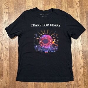Tears for Fears Tipping Point Tour Part 2 2023 Dates Music Band T Shirt Mens XL